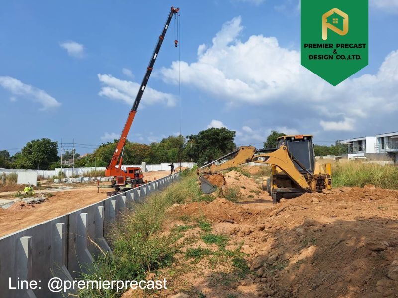 รับผลิตกำแพงกันดินตัวแอล